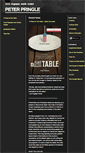 Mobile Screenshot of peterpringleauthor.com
